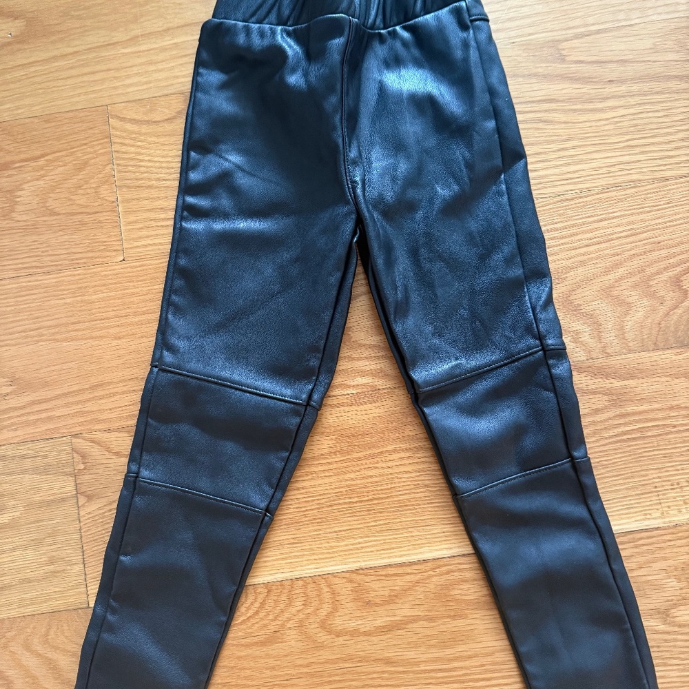 SPLENDID Girls leather looking leggings